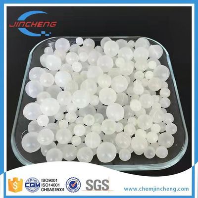 Translucent Polypropylene Plastic Balls Polyvinyl Chloride For Mist Reduction